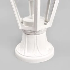 Weiße LED-Sockelleuchte Mikrolot Anna E27 -Modegeschäft Für Heimbeleuchtung 3538049 6