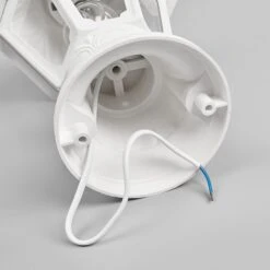 Weiße LED-Sockelleuchte Mikrolot Anna E27 -Modegeschäft Für Heimbeleuchtung 3538049 7