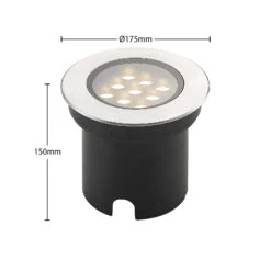 Arcchio Viorel LED-Einbauleuchte Ø 17,5 Cm Klar -Modegeschäft Für Heimbeleuchtung 3578006 4