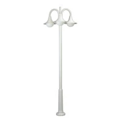 Mastleuchte 171, Dreiflammig, Weiß