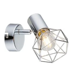 Globo Wandstrahler Daiva Mit Käfigschirm 5 Globo Wandstrahler Daiva Mit Käfigschirm -Modegeschäft Für Heimbeleuchtung 4014891 2