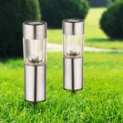 Globo 4er-Set - LED-Solar-Dekoleuchte Aro Mit Erdspieß 7 Globo 4er-Set - LED-Solar-Dekoleuchte Aro Mit Erdspieß -Modegeschäft Für Heimbeleuchtung 4014934 2