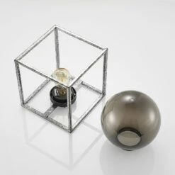 Lindby Purdie LED-Solarleuchte, Käfig, Kugel -Modegeschäft Für Heimbeleuchtung 4018297 8