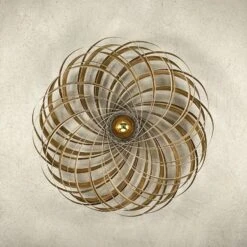 Gofurnit Veneria Wandleuchte, Olivesche, Ø 70 Cm -Modegeschäft Für Heimbeleuchtung 4027005 4