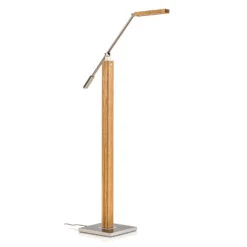 HerzBlut Otto O LED-Steh-Leseleuchte Eiche Geölt -Modegeschäft Für Heimbeleuchtung 4543050 3