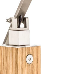 HerzBlut Otto O LED-Steh-Leseleuchte Eiche Geölt -Modegeschäft Für Heimbeleuchtung 4543050 4