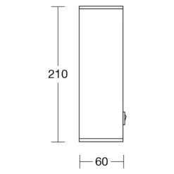 HerzBlut Leonora LED-Wandlampe Up&down Eiche Geölt -Modegeschäft Für Heimbeleuchtung 4543168 4