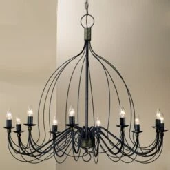Kronleuchter FILO 10-flammig, 100 Cm