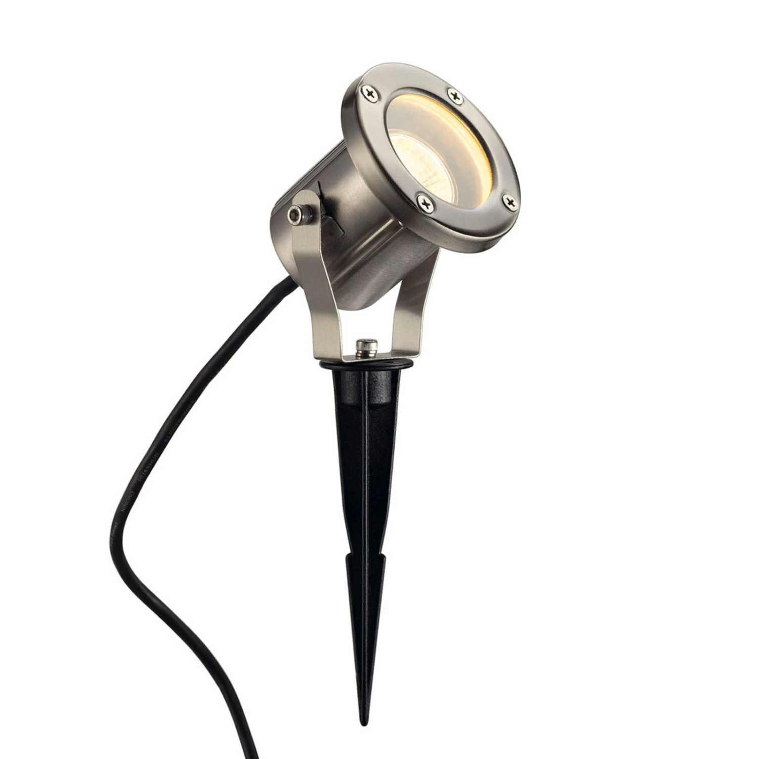 SLV Nautilus 10 Erdspießstrahler, Rund, Edelstahl 1 SLV Nautilus 10 Erdspießstrahler, Rund, Edelstahl