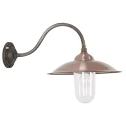 Kupferne Wandleuchte Vienna Für Den Außenbereich