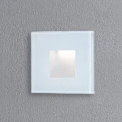 Konstsmide LED-Außenwandleuchte Chieri, 8 X 8 Cm, Weiß -Modegeschäft Für Heimbeleuchtung 5522657 2