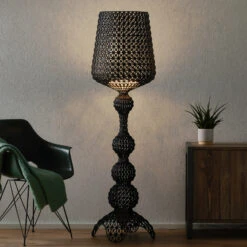 Kartell Kabuki - LED-Stehlampe, Schwarz