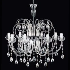 Kronleuchter Intrecci Mit Muranoglas, 8-flammig