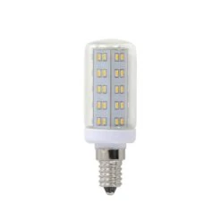 E14 4W LED-Lampe In Röhrenform Klar Mit 69 LEDs