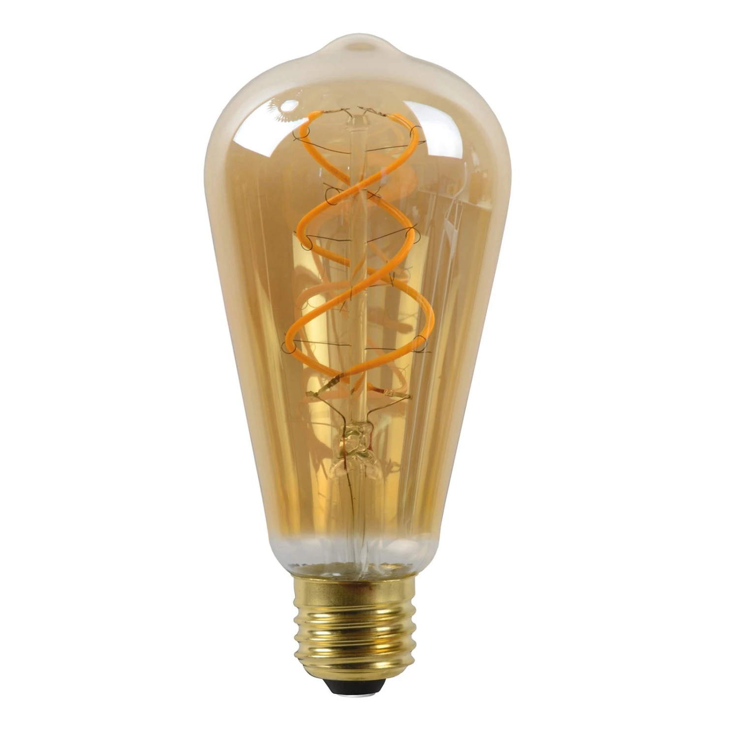 LED-Lampe E27 ST64 4W 2.200K Amber Mit Sensor 1 LED-Lampe E27 ST64 4W 2.200K Amber Mit Sensor