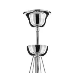 Kronleuchter Retro In Silber, 6fl. 75 Cm Abhängung -Modegeschäft Für Heimbeleuchtung 6089172 7