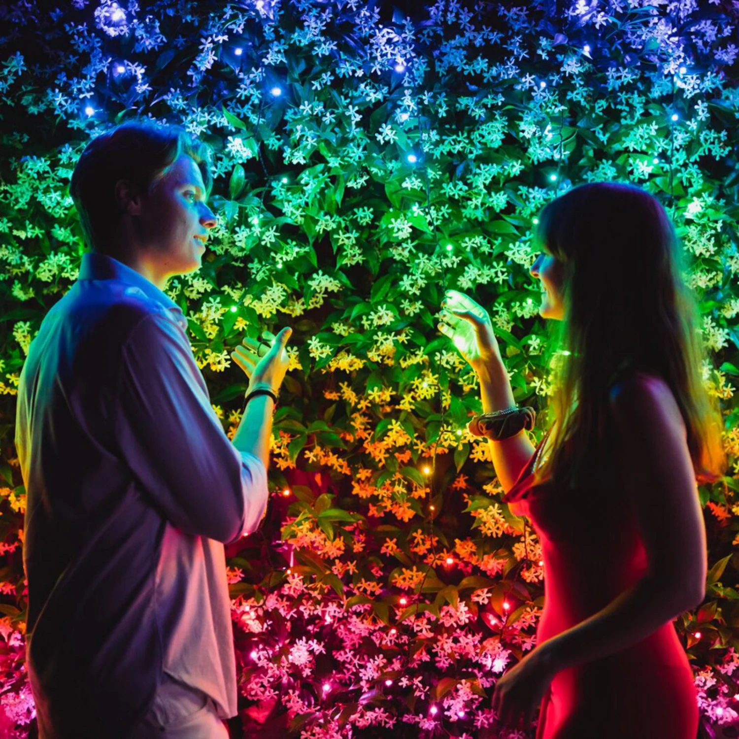 Lichterkette Twinkly RGB, Schwarz, 400-flammig 32m 6 Lichterkette Twinkly RGB, Schwarz, 400-flammig 32m – Bild 6