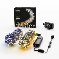 Cluster-Kette Twinkly CCT, Schwarz, 400-flammig 6m 17 Cluster-Kette Twinkly CCT, Schwarz, 400-flammig 6m -Modegeschäft Für Heimbeleuchtung 6102033 8