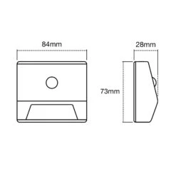LEDVANCE Nightlux Stair LED-Treppenleuchte Silber -Modegeschäft Für Heimbeleuchtung 6106059 3