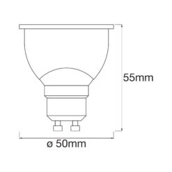 LEDVANCE SMART+ WiFi GU10-Reflektor 4,9W 45° CCT -Modegeschäft Für Heimbeleuchtung 6106402 3