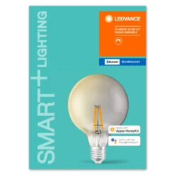 LEDVANCE SMART+ Bluetooth E27 G125 Smoke 6W 827 -Modegeschäft Für Heimbeleuchtung 6106435 5