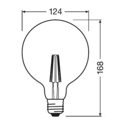 LEDVANCE SMART+ Bluetooth E27 G125 Smoke 6W 827 -Modegeschäft Für Heimbeleuchtung 6106435 7