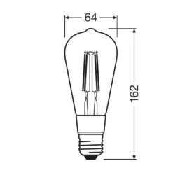 LEDVANCE SMART+ ZigBee Filament Edison E27 6W 824 -Modegeschäft Für Heimbeleuchtung 6106650 3