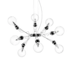 Lumina Matrix Otto Hängeleuchte 8-fl., Nickel