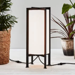 Markslöjd Garden 24 LED-Stehleuchte Cylinder Frame, 54 Cm