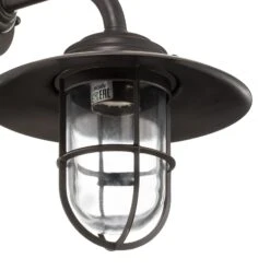 Außenwandlampe Chalet Gitter Messing Brüniert Klar -Modegeschäft Für Heimbeleuchtung 6515527 5