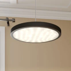 Rothfels Gion LED-Pendellampe 2flammig Alu/schwarz -Modegeschäft Für Heimbeleuchtung 6722582 8