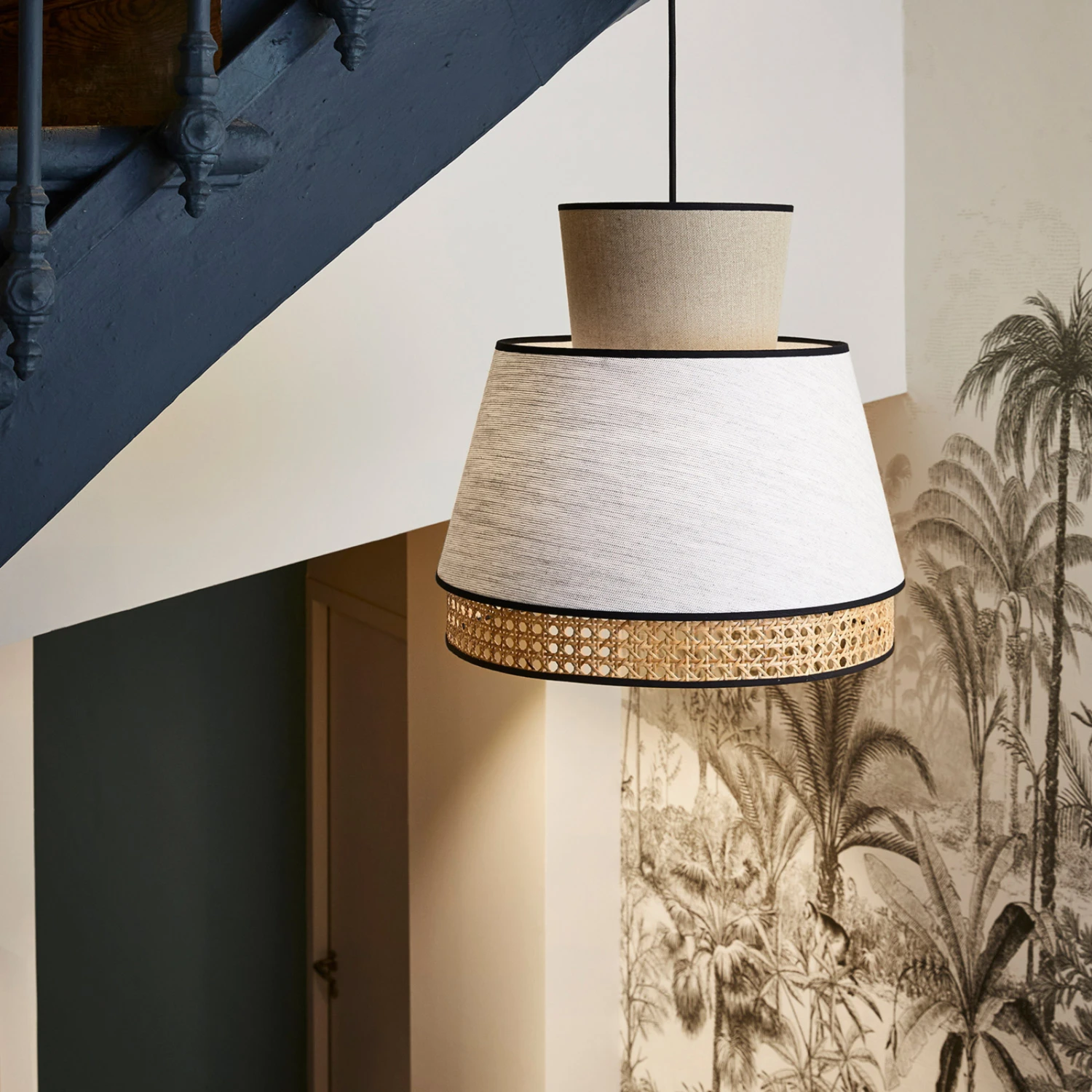 MARKET SET Singapour M Hängelampe, Nude 2 MARKET SET Singapour M Hängelampe, Nude – Bild 2