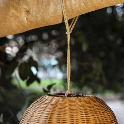 Newgarden Saona LED-Außenhängeleuchte Aus Rattan -Modegeschäft Für Heimbeleuchtung 7025195 3