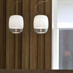 Prandina Gong S1 Pendellampe Weiß -Modegeschäft Für Heimbeleuchtung 7592040 2