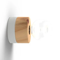 ALMUT 0239 Wandleuchte, Vegan, Zirbe/winterweiß -Modegeschäft Für Heimbeleuchtung 7594051 4