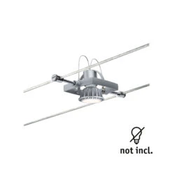 Paulmann Mac II Spot Für Seilsystem, Chrom Matt -Modegeschäft Für Heimbeleuchtung 7601277 6