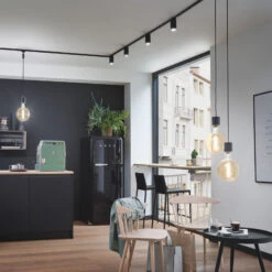 Paulmann URail System-Schiene Schwarz Matt, 200 Cm -Modegeschäft Für Heimbeleuchtung 7601716 3