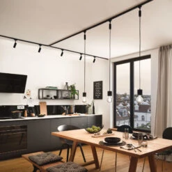 Paulmann URail System-Schiene Schwarz Matt, 200 Cm -Modegeschäft Für Heimbeleuchtung 7601716 4