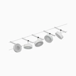 Paulmann Circle LED-Seilsystem 5fl. Weiß Matt 11 Paulmann Circle LED-Seilsystem 5fl. Weiß Matt -Modegeschäft Für Heimbeleuchtung 7602842 2