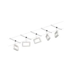 Paulmann Frame LED-Seilsystem 5fl. Weiß Matt 11 Paulmann Frame LED-Seilsystem 5fl. Weiß Matt -Modegeschäft Für Heimbeleuchtung 7602845 2