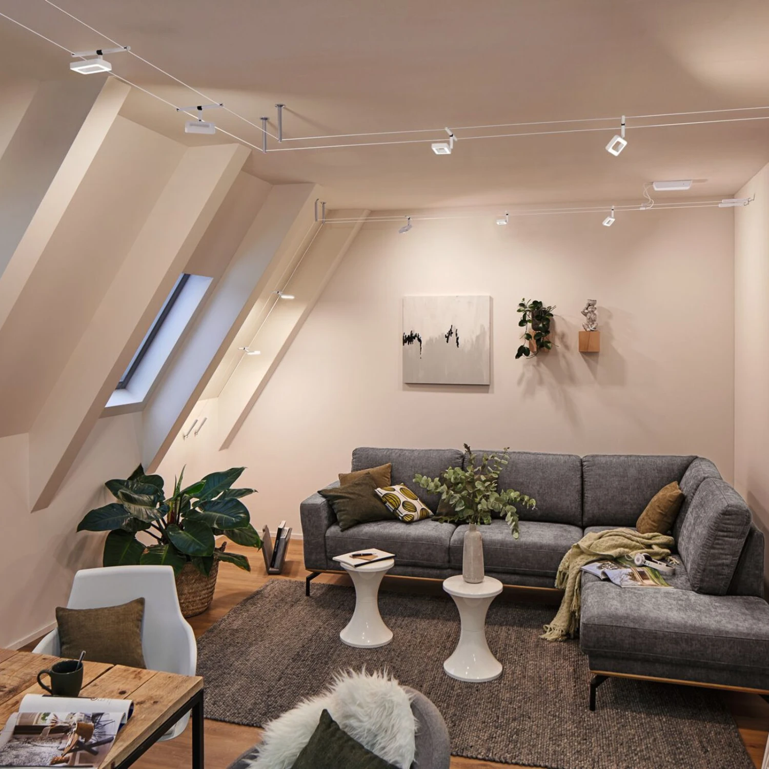 Paulmann Frame LED-Seilsystem 5fl. Weiß Matt 9 Paulmann Frame LED-Seilsystem 5fl. Weiß Matt – Bild 9