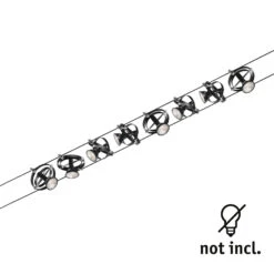 Paulmann Cardan Seilsystem Achtflammig, Schwarz M. -Modegeschäft Für Heimbeleuchtung 7602849 4