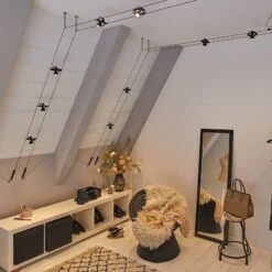 Paulmann Cardan Seilsystem Achtflammig, Schwarz M. -Modegeschäft Für Heimbeleuchtung 7602849 5