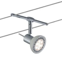 Paulmann Sheela Seilsystem 5fl. Chrom Matt 12 Paulmann Sheela Seilsystem 5fl. Chrom Matt -Modegeschäft Für Heimbeleuchtung 7602919 5