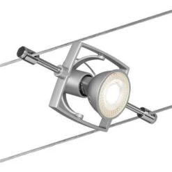 Paulmann Wire Mac II Seilsystem 7fl. Chrom -Modegeschäft Für Heimbeleuchtung 7602921 2
