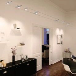 Paulmann Wire Mac II Seilsystem 7fl. Chrom -Modegeschäft Für Heimbeleuchtung 7602921 4