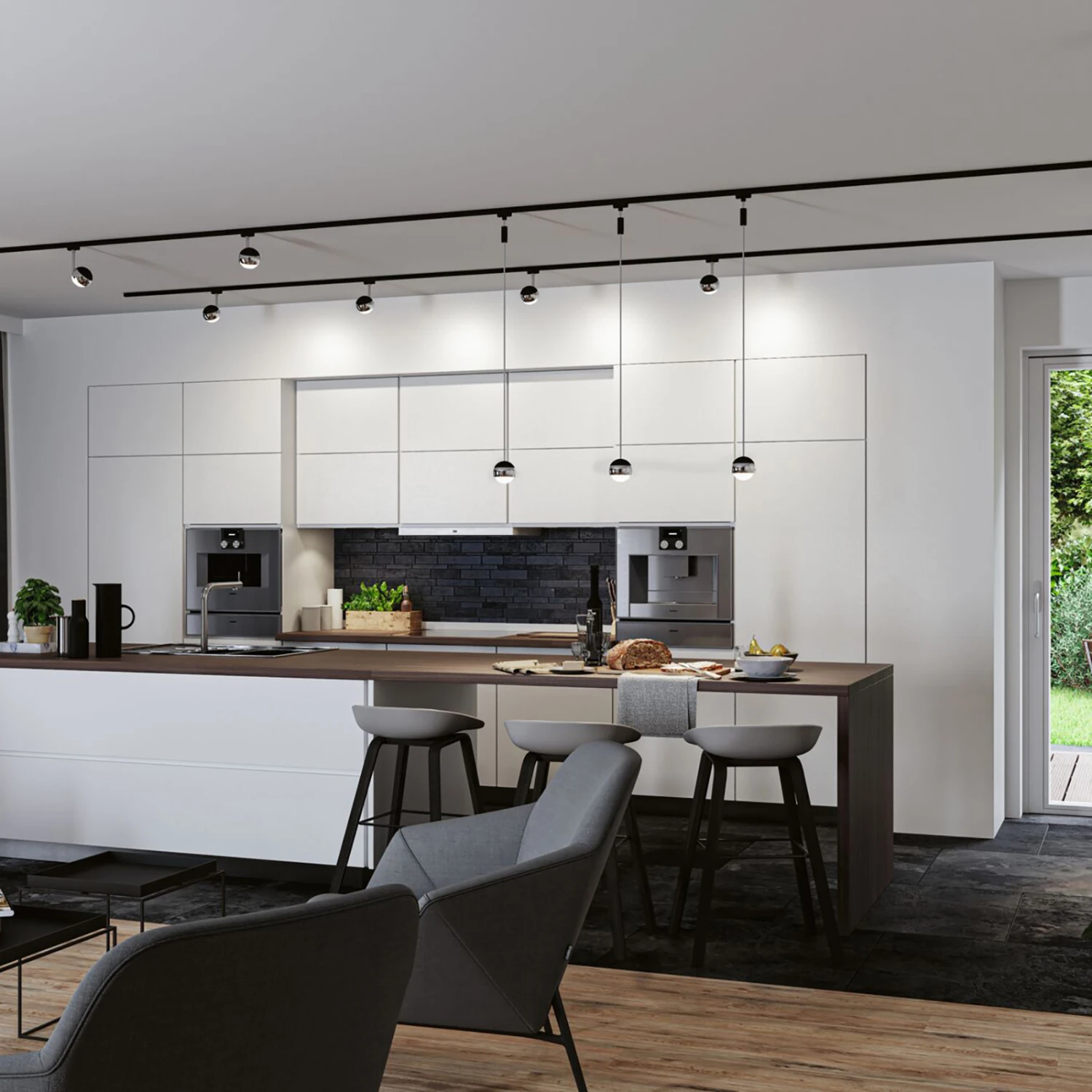 Paulmann URail Capsule II Pendel 4.000K Schwarz 4 Paulmann URail Capsule II Pendel 4.000K Schwarz – Bild 4