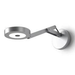 Rotaliana String W0 LED-Wandlampe Silber/schwarz