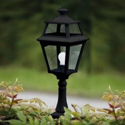 Sockelleuchte Place Des Vosges 2 Schwarz