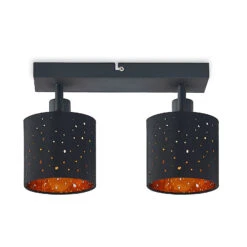 Lindby Darima Deckenstrahler, Zweiflammig, Schwarz -Modegeschäft Für Heimbeleuchtung 8032609 5